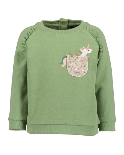 Blue Seven | Pull Girls Green
