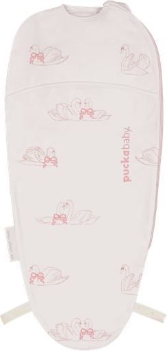 [564747] Puckababy | Inbakeren Piep Swans Cotton Roze 0-3m 44-62cm