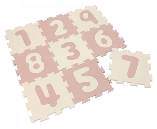 [564783] Nido Nido | Puzzelmat Number Dusty Pink 10-pack