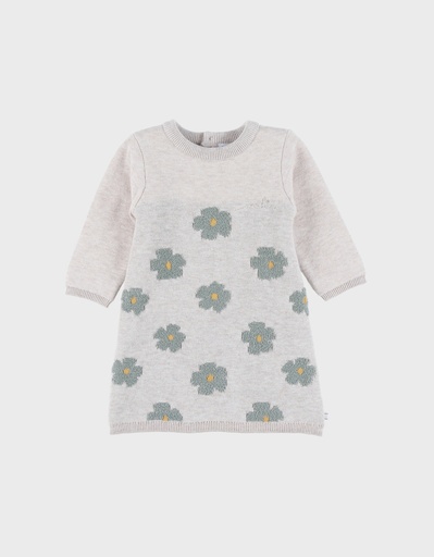 Noukies | Jurk Gebloemd Knit
