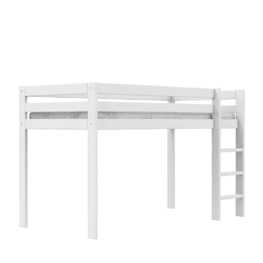 [564926] Lifetime | Bed Elements Halfhoogslaper/Standard Wit 90x200cm 