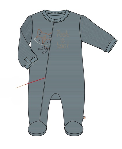 Picco Mini | Pyjama Fox & Bear Lead 