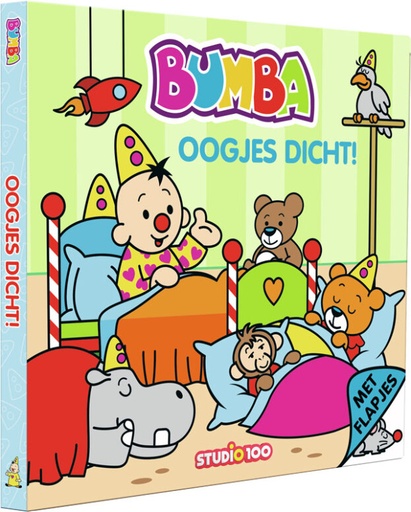 [565117] Bumba | Boek Met Flapjes Oogjes Dicht