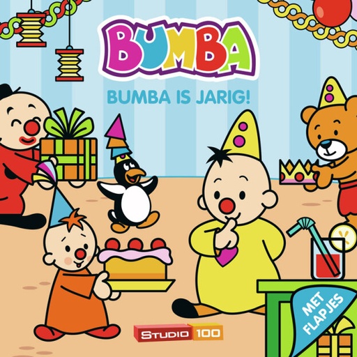 [565119] Bumba | Boek met Flapjes Bumba Is Jarig