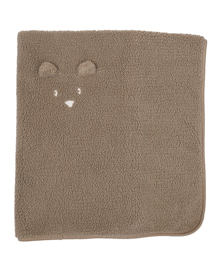 [565163] Pericles | Deken Wieg Bear Chocolate Bruin 75x100cm