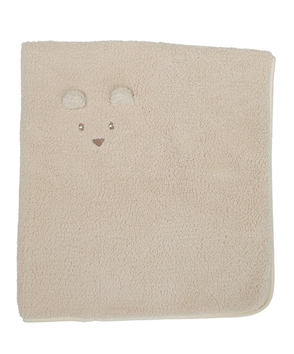 [565164] Pericles | Deken Wieg Bear Creme Ecru 75x100cm