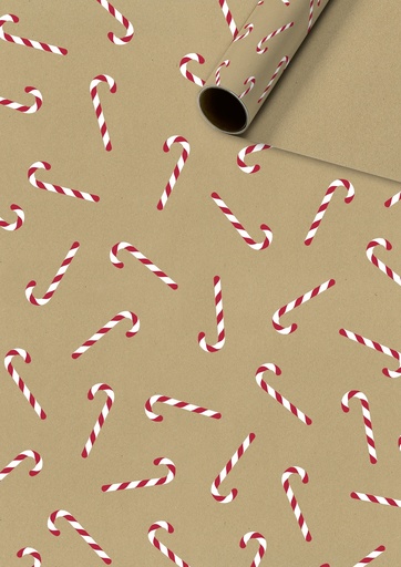[565314] Stewo | Geschenkpapier Rol Candice Wit 70x200cm