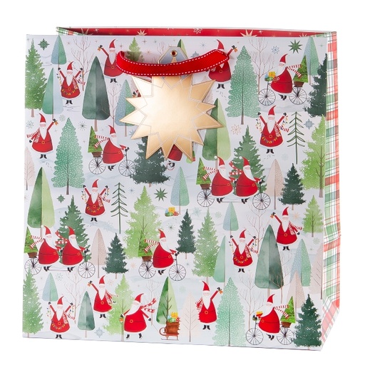 [565344] Stewo | Geschenkzakje Santa 38x38x21,5cm