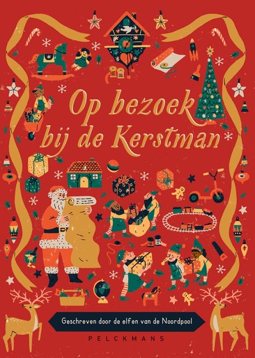 [565362] Pelckmans | Boek Op Bezoek Bij De Kerstman 3-8Y - Fiona Munro
