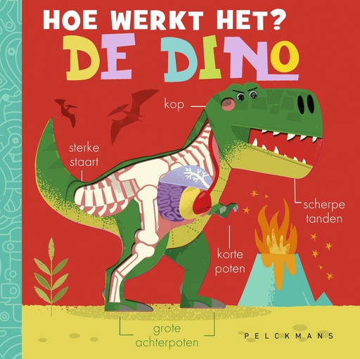 [565371] Pelckmans | Boek Hoe Werkt Het? De Dino 3-8Y - Amelia Hepworth