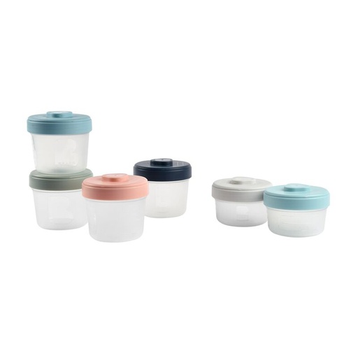 [565472] Beaba | Bewaarpotje Set 1ste Leeftijd 2x90ml/4x150ml