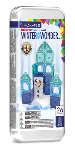 [565583] Magna-Tiles | Winter Wonder Travel Set 26-Piece 
