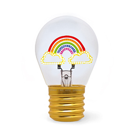 [565594] Legami | Lamp Rainbow Tafellamp Gloeilamp