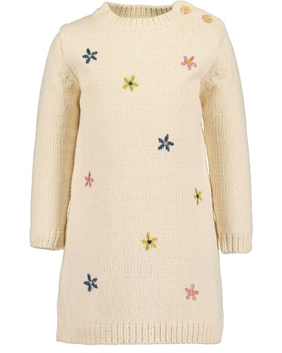 Blue Seven | Jurk Girls Longsleeve Off White