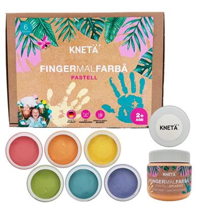 [565659] Kneta | Knutselset Vingerverf 6-pack
