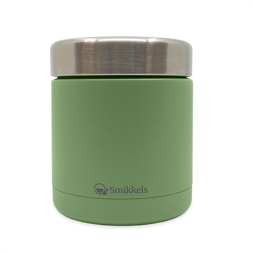 [565682] Smikkels | Thermos Voedselcontainer RVS Groen