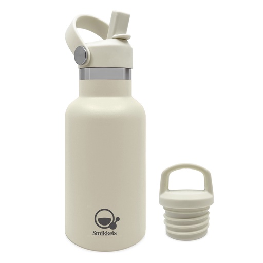 [565691] Smikkels | Thermos Drinkfles RVS Wit 350ml 