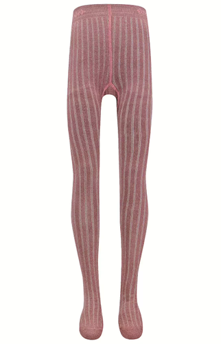 Ewers | Broekkous Glitzer Ripp Rosa Scin 