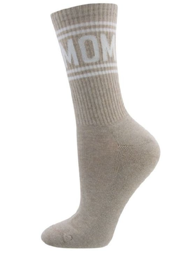 Ewers | Kousen MOM Tennissokken Dunkle Beige Mel. 