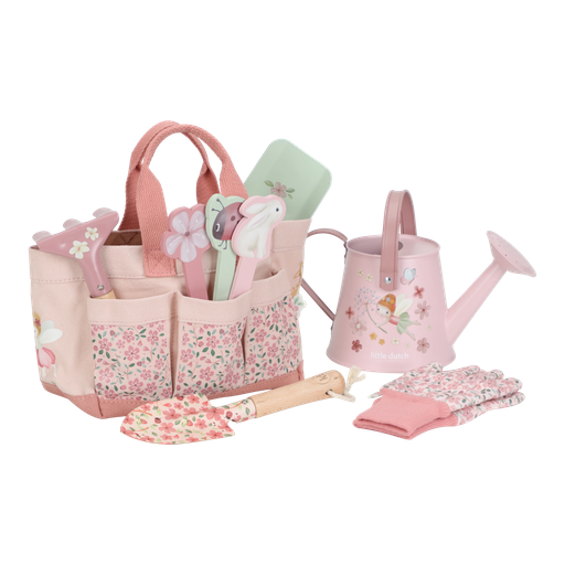 [565992] Little Dutch | Tuingerief Fairy Friends Giftset Roze 10-pack