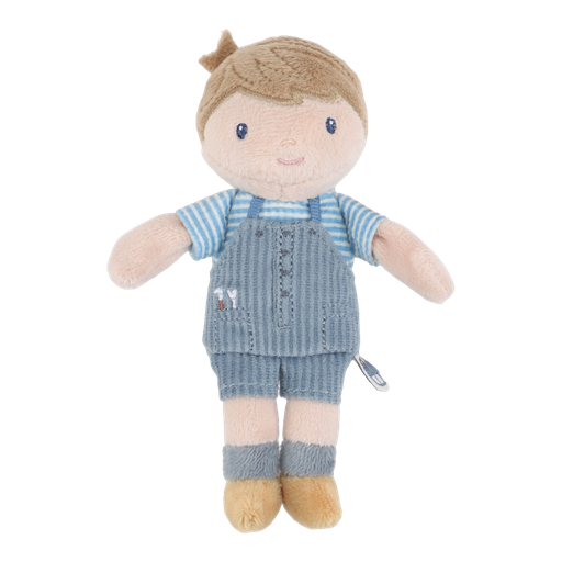 [566091] Little Dutch | Pluche Knuffel Jim Knuffelpop 13cm +12m