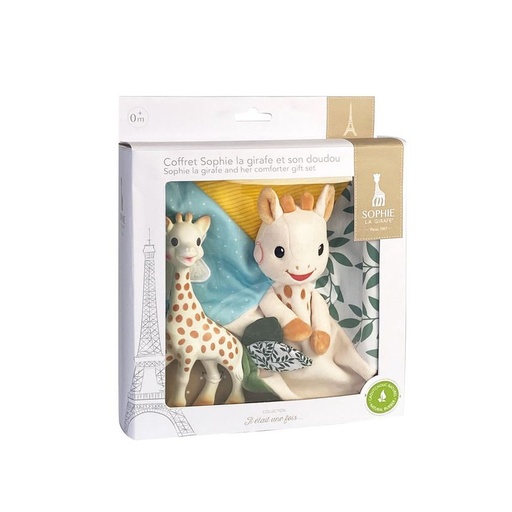 [566237] Sophie La Girafe | Giftset Sophie Doudou Bijtring/Knuffeldoek