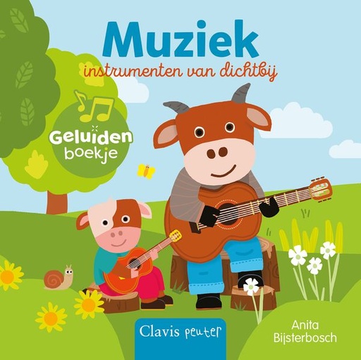 [566270] Clavis | Boek Muziek instrumenten Geluidenboekje - Anita Bijsterbosch