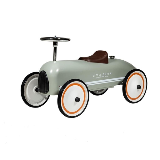 [566414] Little Dutch | Loopauto Retro Olive Groen