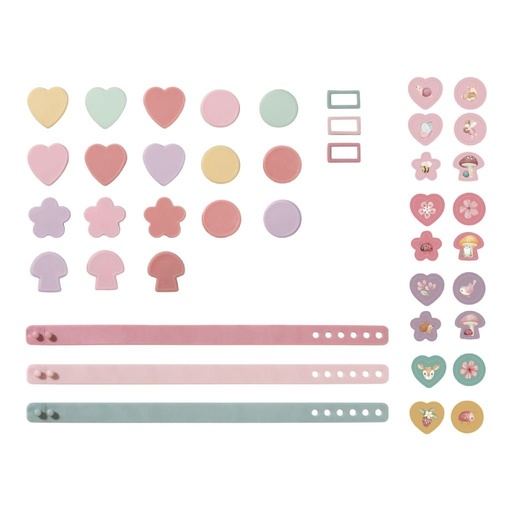 [566438] Little Dutch | Armband Fairy Garden Make Your Own Bracelets