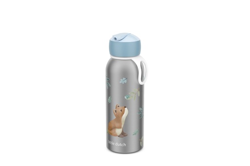[566505] Mepal | Drinkfles Flip-Up RVS Little Dutch Forest Friends 350ml