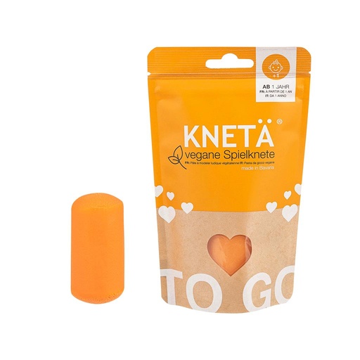 [566515] Kneta | Boetseerklei Speelklei Oranje 100g