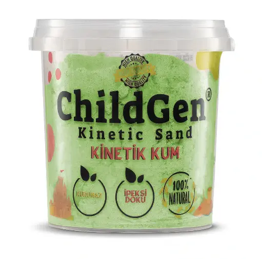 [566523] Childgen | Kinetisch Zand Magical Sand Groen 500gr