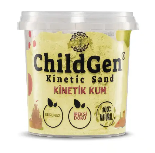 [566526] Childgen | Kinetisch Zand Magical Sand Geel 500gr