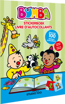 [566556] Bumba | Stickerboek Allemaal Diertjes 