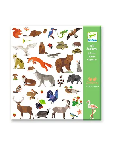[566602] Djeco | Stickers Fauna