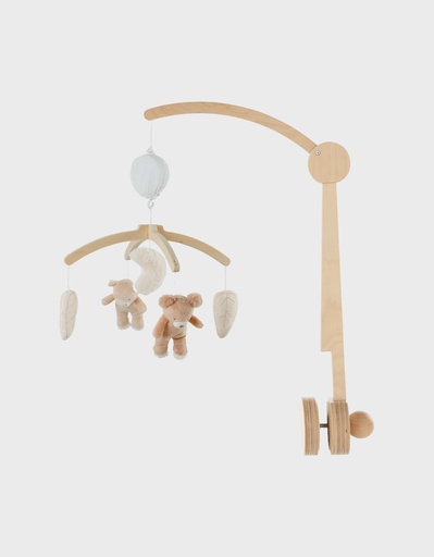 [566699] Noukies | Muziekmobiel Lilly & Fluffy Houten Arm