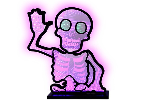 [566795] Cosy & Trendy | LEDLICHT SKELETON USB BLAUWGROEN 29X8XH3