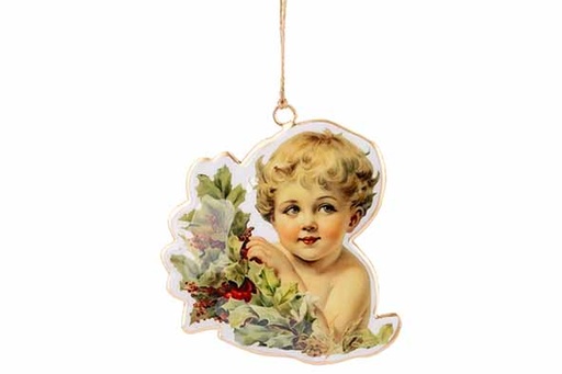 [566815] Cosy & Trendy | HANGER VINTAGE ANGEL BRUIN 10X,5XH10CM I