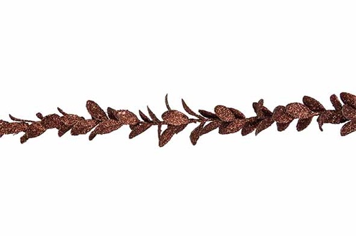 [566820] Cosy & Trendy | Slinger Leaves Glitter Koper 182cm