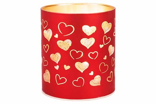 [566835] Cosy & Trendy | Lamp Heart Rood H10cm