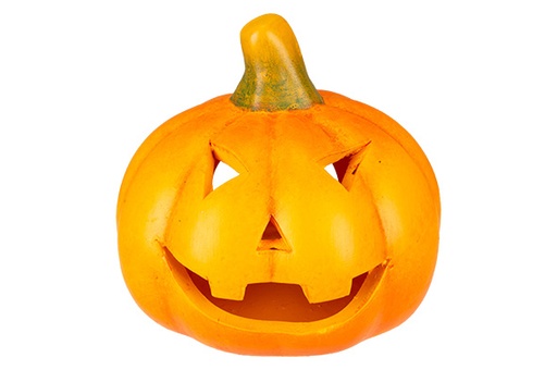 [566874] Cosy & Trendy | POMPOENLANTAARN CUT OUT FACE ORANJE 17X1