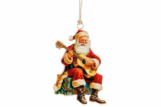 [566951] Cosy & Trendy | Hangfiguur Vintage Santa Rood H11cm