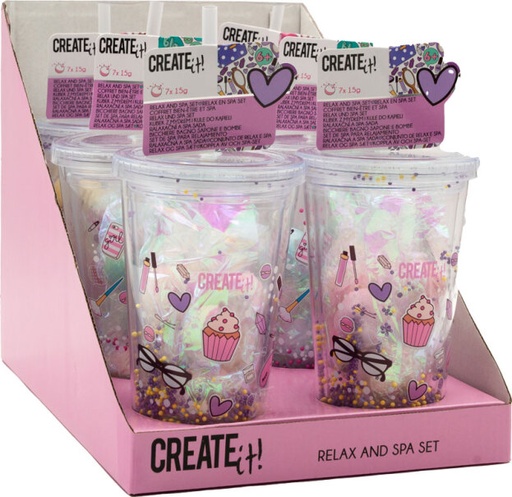 Create It | Drinkbeker met Relax en Spa Artikels 