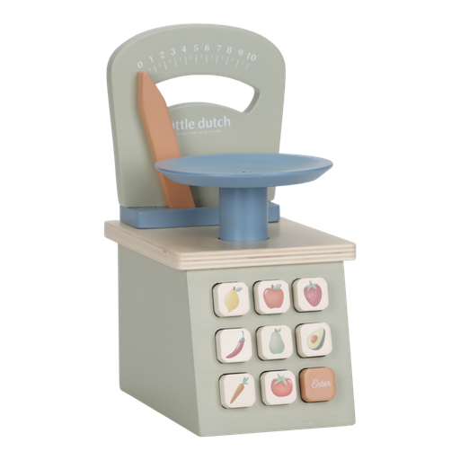[566970] Little Dutch | Keukengerei Weegschaal Hout