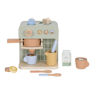 [566972] Little Dutch | Keukengerei Koffiezetapparaat Hout