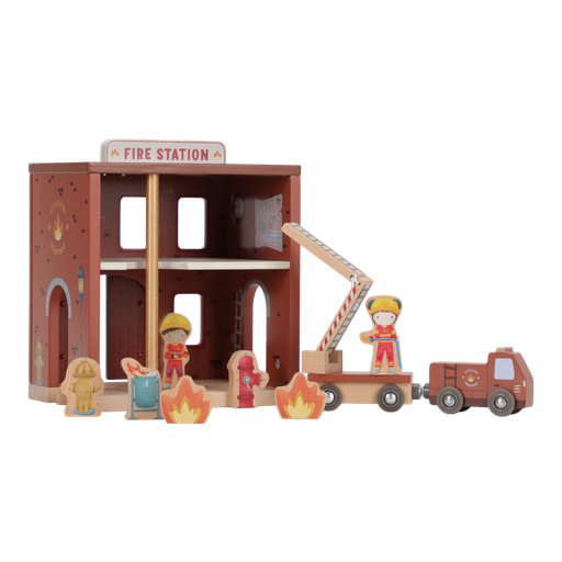 [566985] Little Dutch | Brandweerkazerne Hout