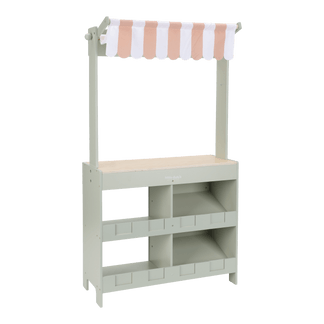 [567077] Little Dutch | Winkelgerei Marktkraam Hout Groen