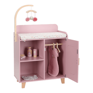 [567083] Little Dutch | Poppen Commode Hout Roze