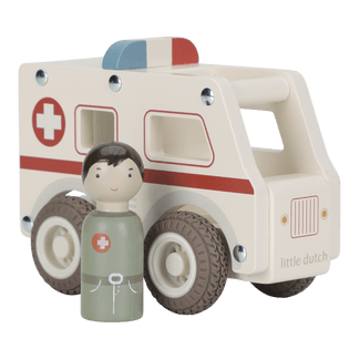 [567087] Little Dutch | Auto Ambulance Hout