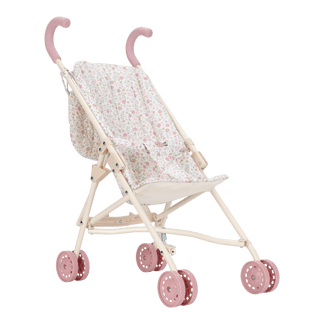 [567094] Little Dutch | Poppenbuggy Soft Flowers Roze